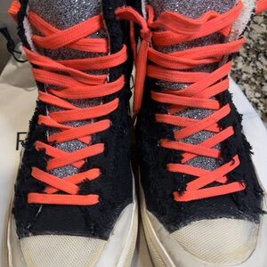 Limited Edition Golden Goose Fancy Penstar Canvas Upper - Size 41